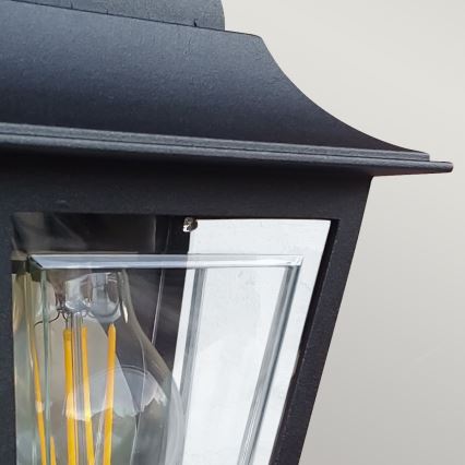 Elstead - Außenwandleuchte DECO LANE 1xE27/60W/230V IP44 schwarz