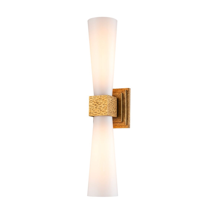 Elstead - LED Badezimmer-Wandleuchte KRISTY 2xG9/4W/230V IP44 kupferfarben