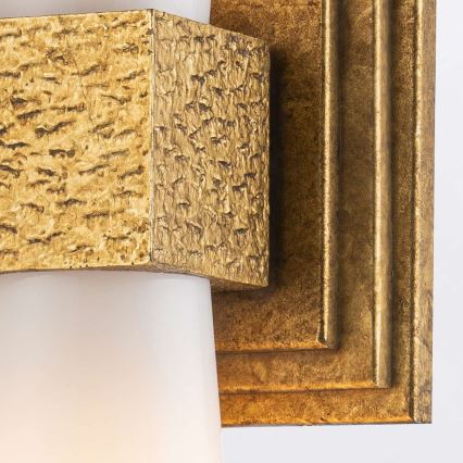 Elstead - LED Badezimmer-Wandleuchte KRISTY 2xG9/4W/230V IP44 kupferfarben