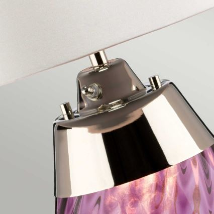 Elstead - LED Tischlampe LENA 1xE27/40W/230V + 1xGU10/7W 74 cm rosa