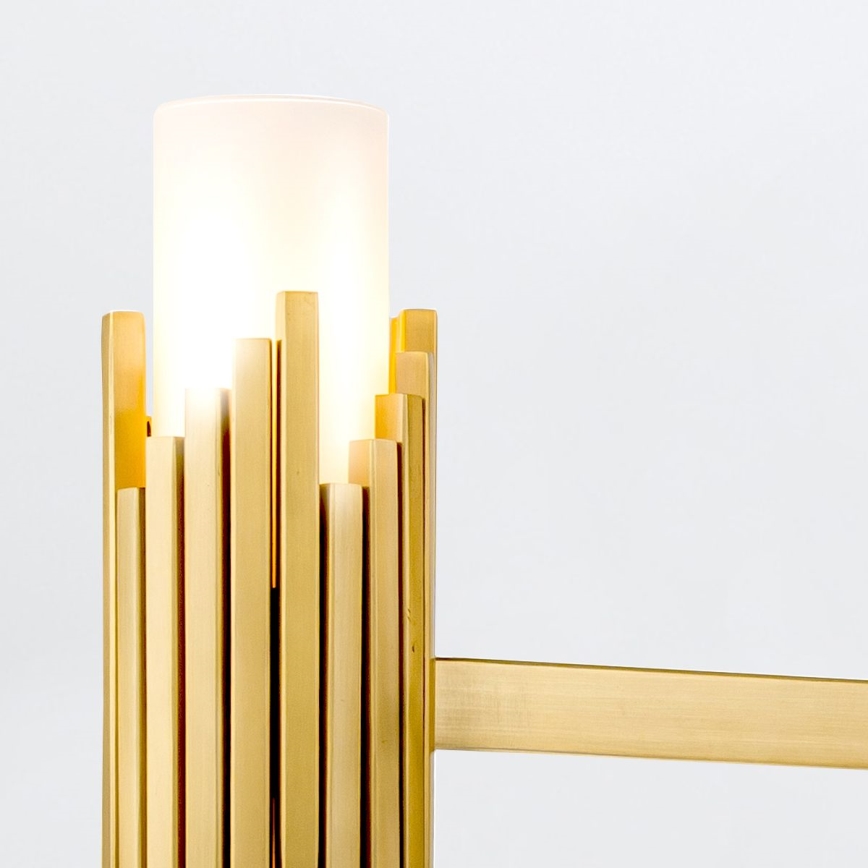 Elstead - Stangen-Kronleuchter MARVELE 6xE14/40W/230V goldfarben