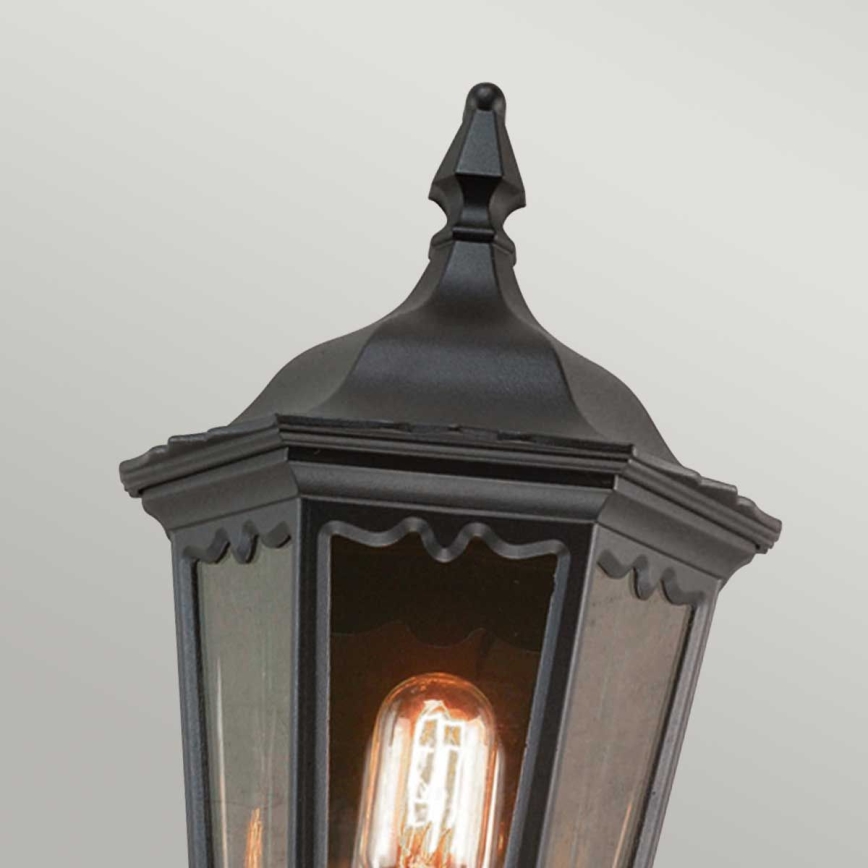 Elstead - Außenwandleuchte MEDSTEAD 1xE27/60W/230V IP44 schwarz