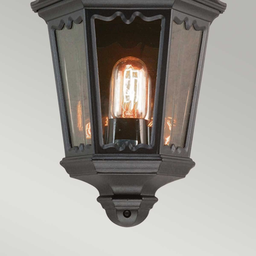 Elstead - Außenwandleuchte MEDSTEAD 1xE27/60W/230V IP44 schwarz