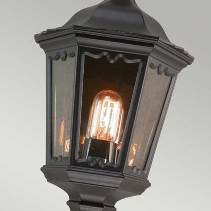 Elstead - Außenwandleuchte MEDSTEAD 1xE27/60W/230V IP44 schwarz