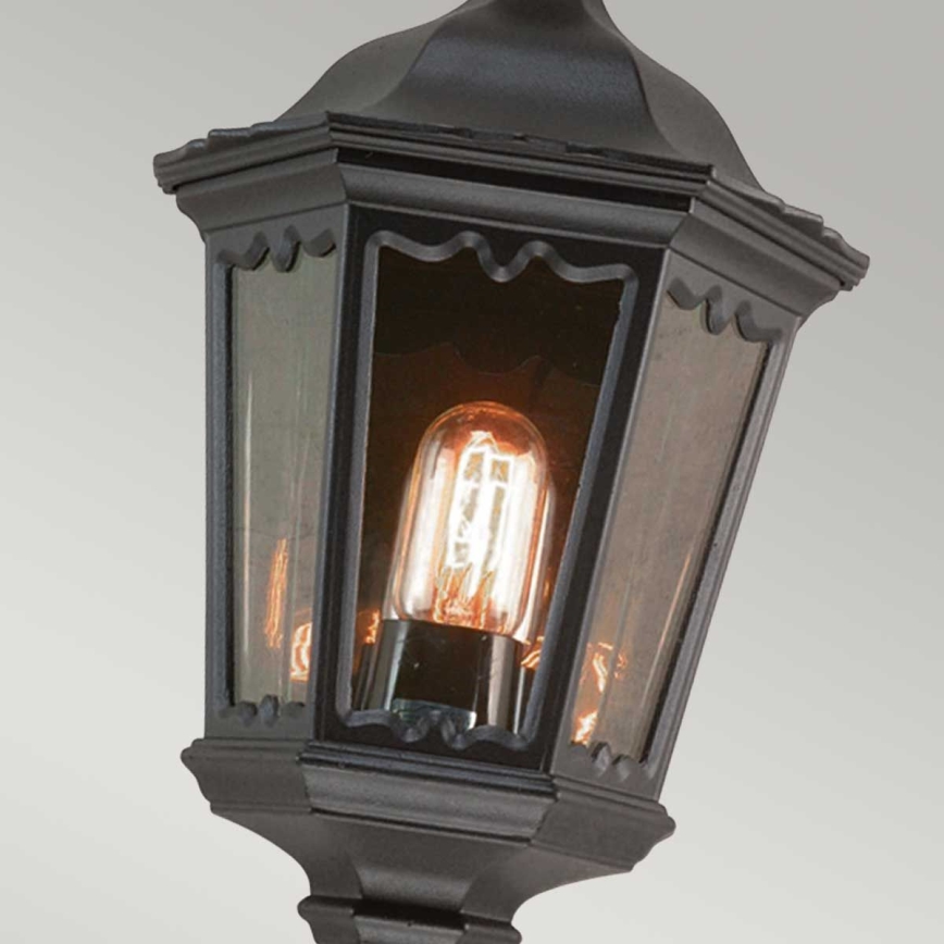 Elstead - Außenwandleuchte MEDSTEAD 1xE27/60W/230V IP44 schwarz