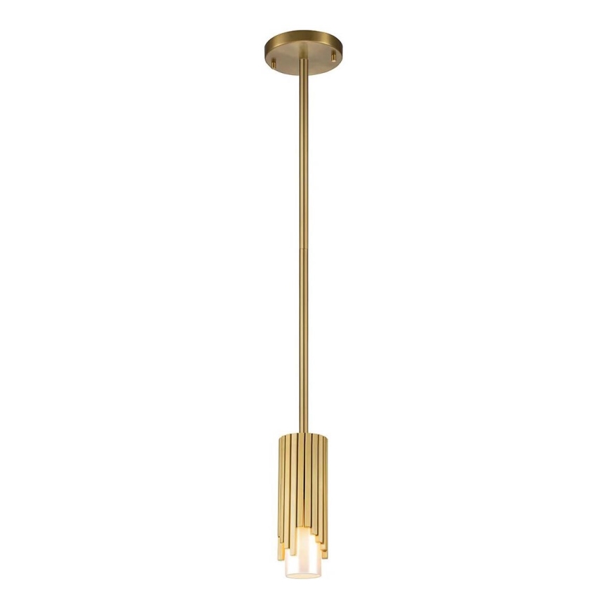 Elstead - Pendelleuchte an Stange MARVELE 1xE14/40W/230V goldfarben