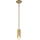 Elstead - Pendelleuchte an Stange MARVELE 1xE14/40W/230V goldfarben