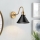 Elstead PV1-AB-MB - Wandleuchte PROVENCE 1xE27/60W/230V gold/schwarz