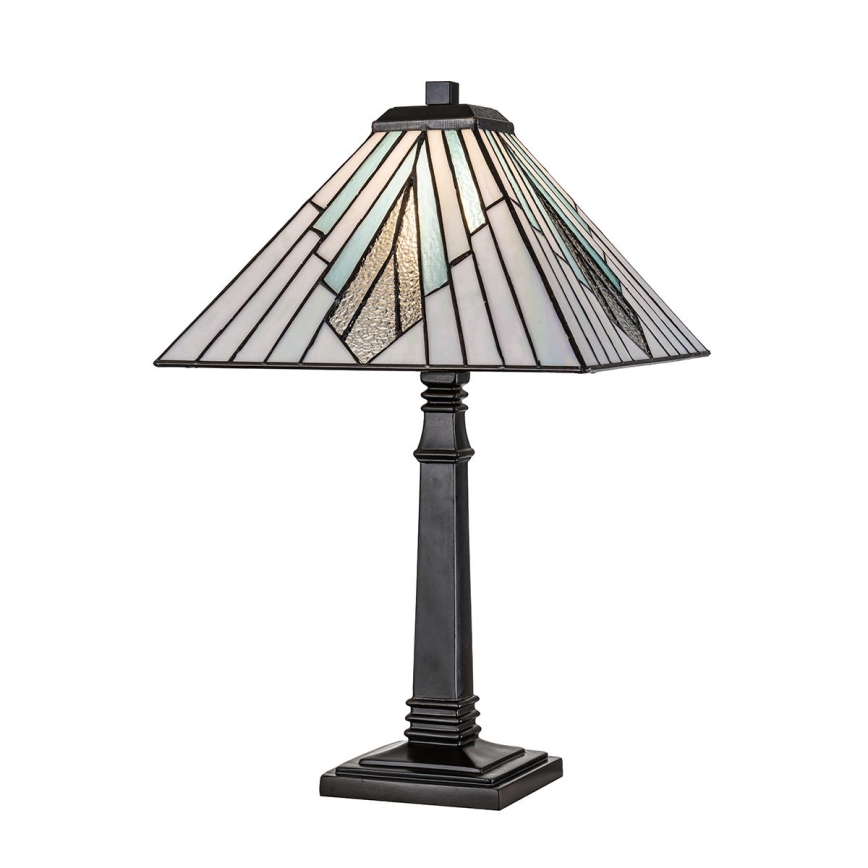 Elstead - Tischlampe Tiffany ALDERLEY 1xE27/60W/230V