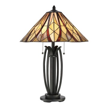 Elstead - Tischlampe Tiffany VICTORY 2xE27/60W/230V