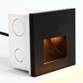 Emithor 70419 - LED Treppenleuchte SUNNY LED/1W/230V 4000K schwarz