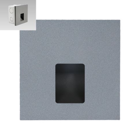 Emithor 70423 - LED Treppenleuchte VIX LED/1W/230V 4000K grau