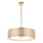 Endon 101569 - Kronleuchter an Kette CORDERO 3xE27/10W/230V goldfarben