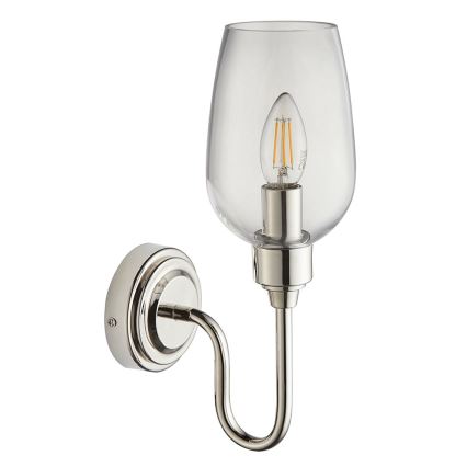 Endon 103316 - Wandleuchte STOURTON 1xE14/6W/230V, glänzender Chrom