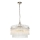 Endon 104112 - Kronleuchter an Kette MARIETTA 5xE14/7W/230V glänzender Chrom/klar