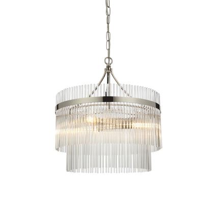 Endon 104113 - Kronleuchter mit Kette MARIETTA 3xE14/7W/230V glänzender Chrom