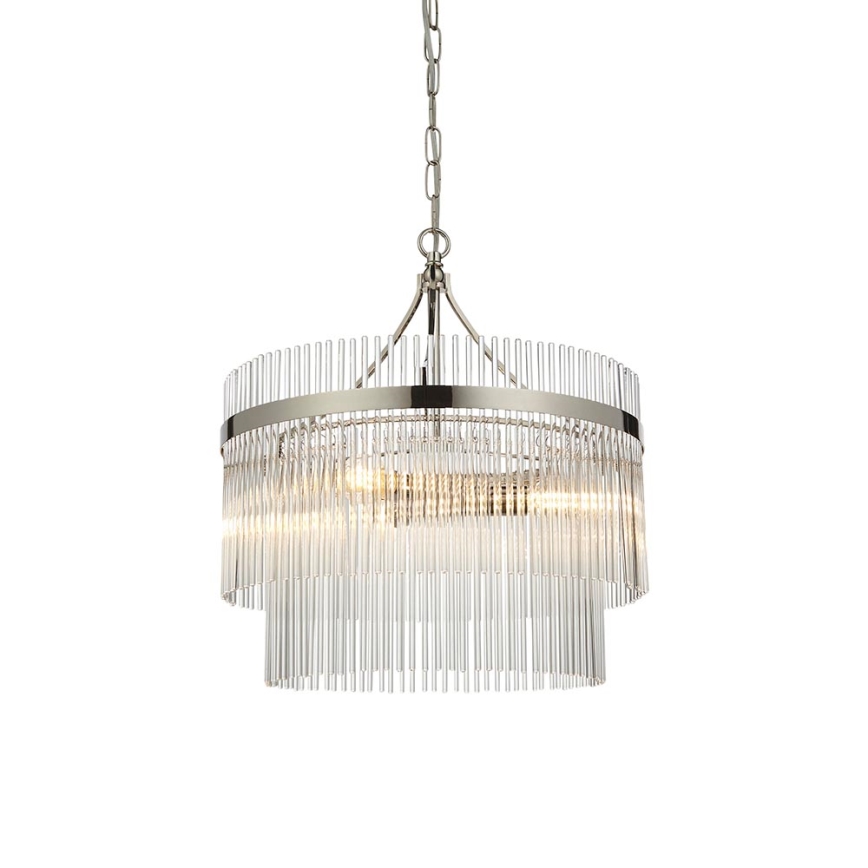 Endon 104113 - Kronleuchter mit Kette MARIETTA 3xE14/7W/230V glänzender Chrom