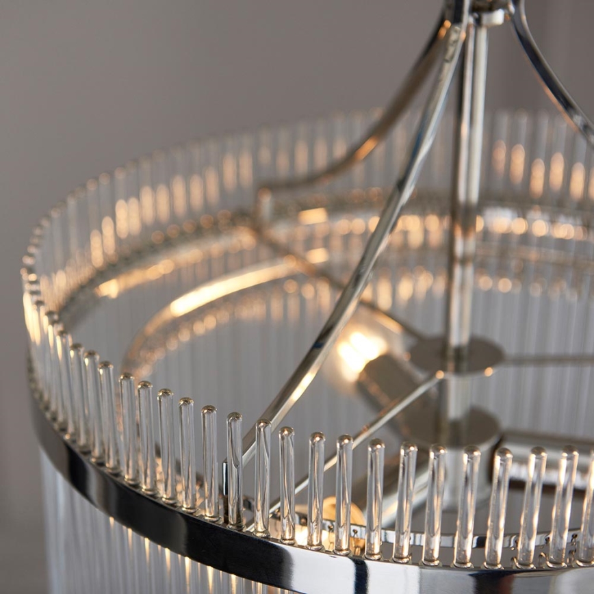 Endon 104113 - Kronleuchter mit Kette MARIETTA 3xE14/7W/230V glänzender Chrom