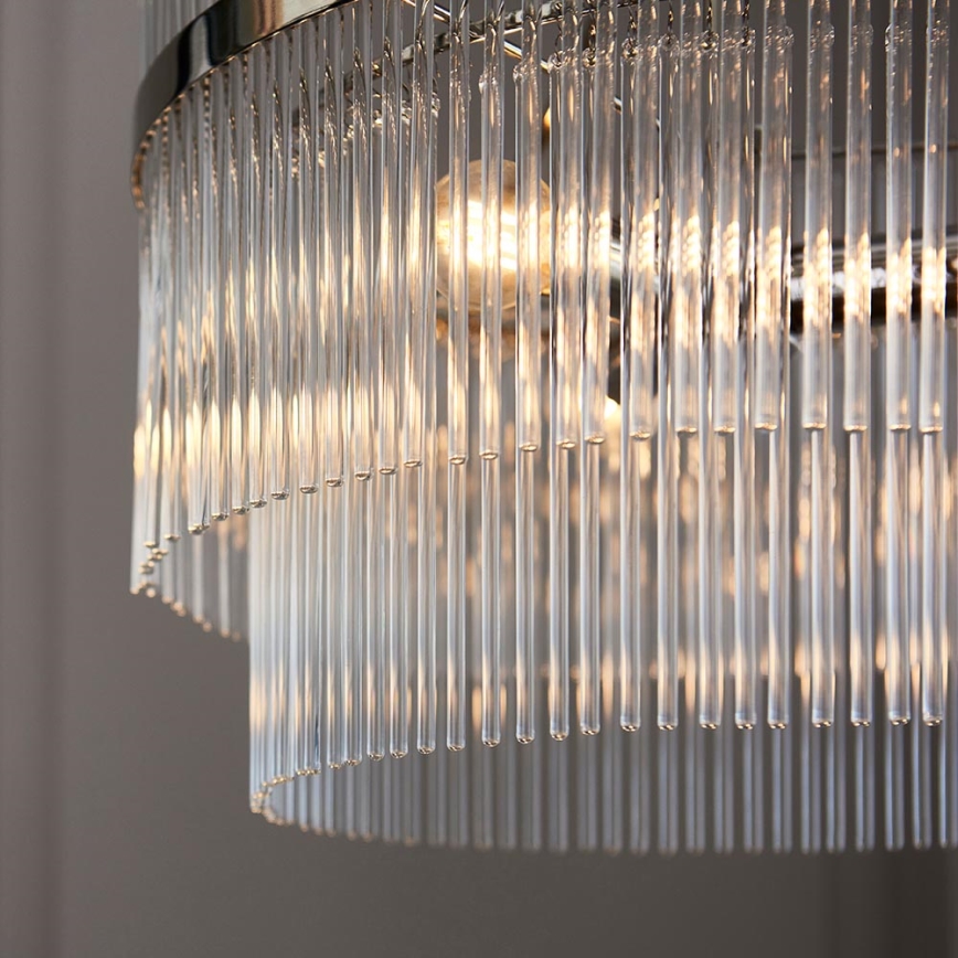 Endon 104113 - Kronleuchter mit Kette MARIETTA 3xE14/7W/230V glänzender Chrom