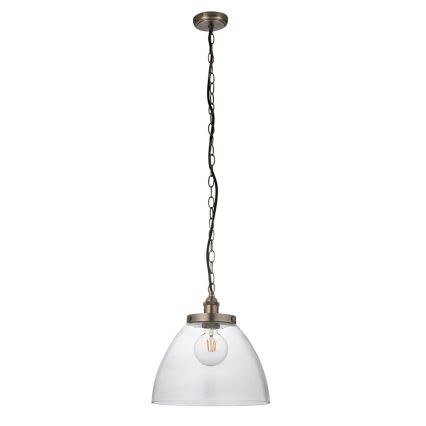 Endon 106896 - Kronleuchter an Kette HANSEN 1xE27/10W/230V mattchrom