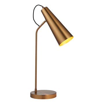 Endon 107527 - Tischlampe KARNA 1xE27/10W/230V Messing