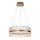 Endon 107671 - Dimmbarer LED-Kronleuchter ADRIEL LED/41W/230V 3000K d 51 cm golden/klar