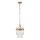 Endon 112572 - Kronleuchter mit Kette MARIETTA 1xE27/10W/230V Messing/klar