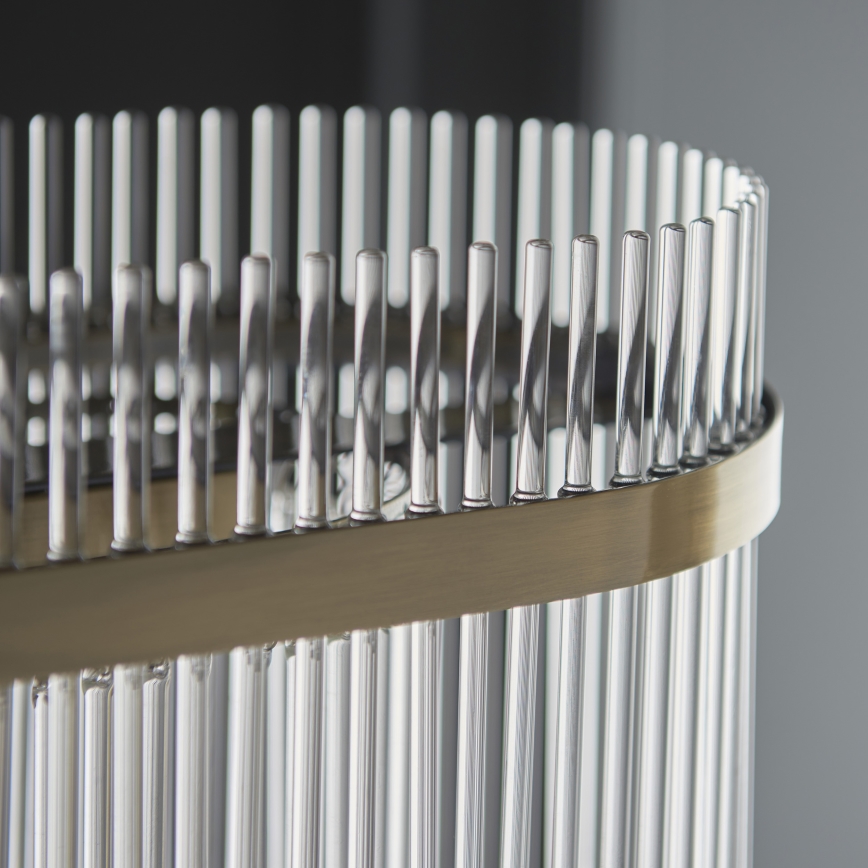 Endon 112573 - Hängeleuchte an Kette MARIETTA 4xE14/6W/230V Messing/klar