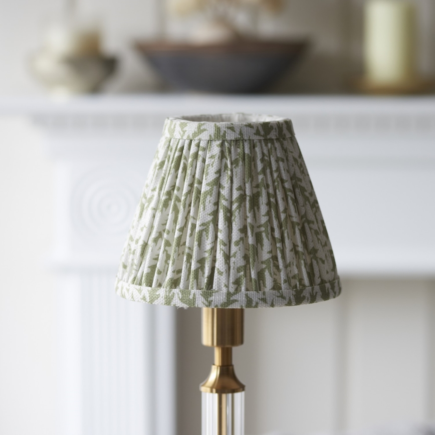 Endon 114838 - Dimmbare, aufladbare LED-Tischleuchte MORTON LED/1,5W/5V 3600 mAh Messing/grün