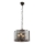 Endon 61281 - Kronleuchter an Kette CLOONEY 4xE14/40W/230V schwarz/rauchfarben