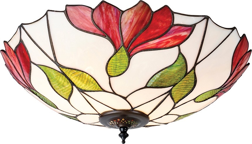 Endon 63960 - Deckenleuchte BOTANICA 2xE27/60W/230V Ø 45 cm