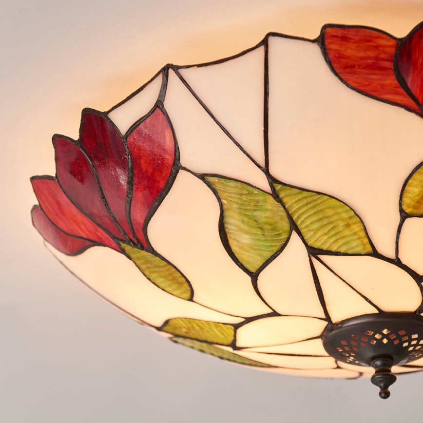 Endon 63960 - Deckenleuchte BOTANICA 2xE27/60W/230V Ø 45 cm