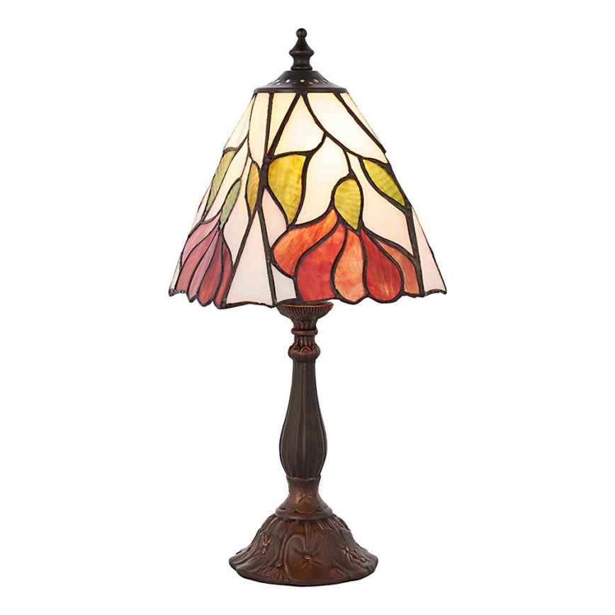 Endon 63963 - Tischlampe Tiffany BOTANICA 1xE14/40W/230V Ø 16 cm