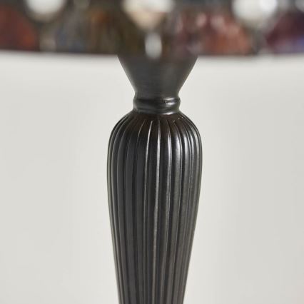 Endon 63982 - Tischlampe BROOKLYN 1xE27/60W/230V Ø 40 cm