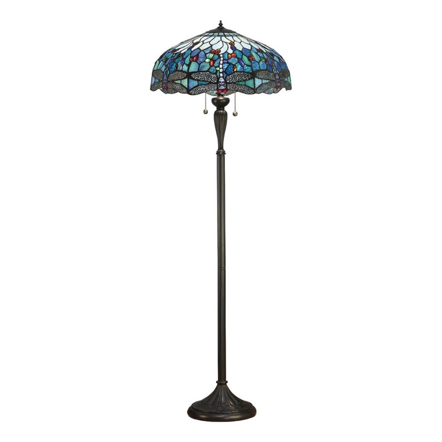 Endon 64069 - Stehleuchte LIBELLE 2xE27/60W/230V d 50 cm
