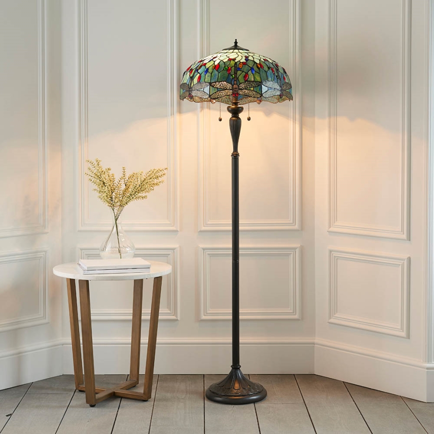 Endon 64069 - Stehleuchte LIBELLE 2xE27/60W/230V d 50 cm