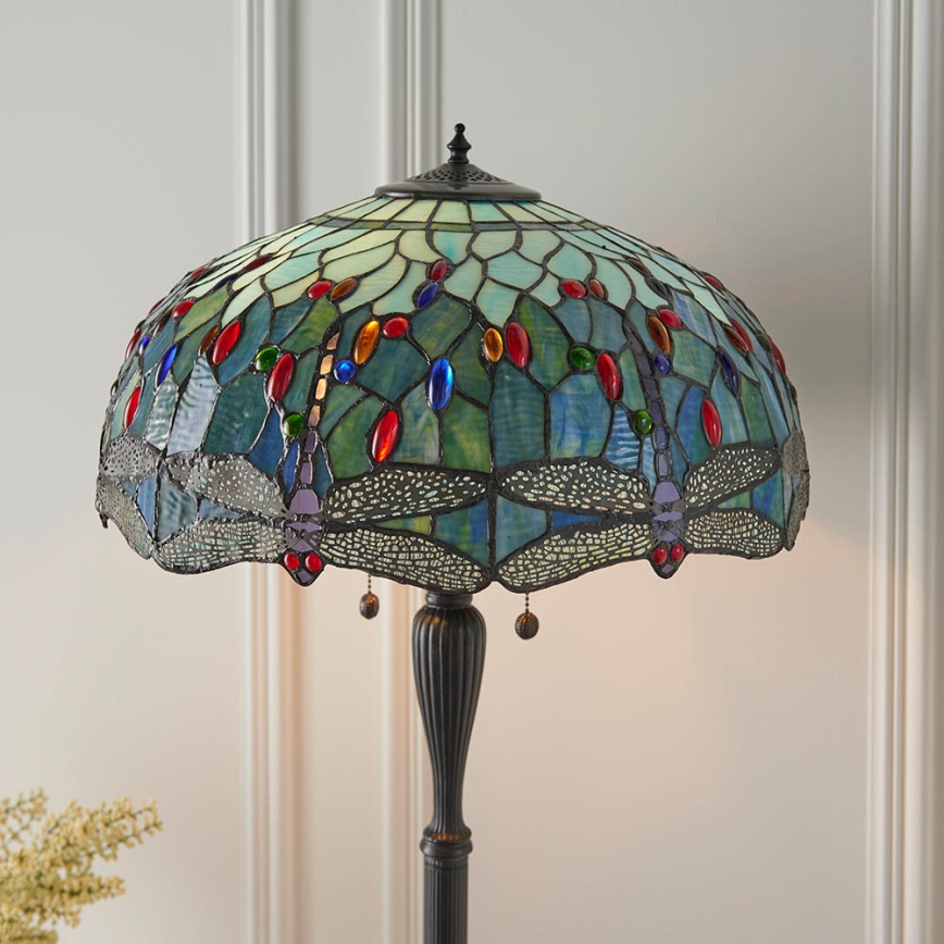 Endon 64069 - Stehleuchte LIBELLE 2xE27/60W/230V d 50 cm