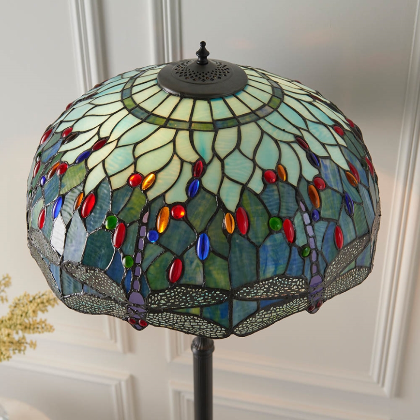 Endon 64069 - Stehleuchte LIBELLE 2xE27/60W/230V d 50 cm