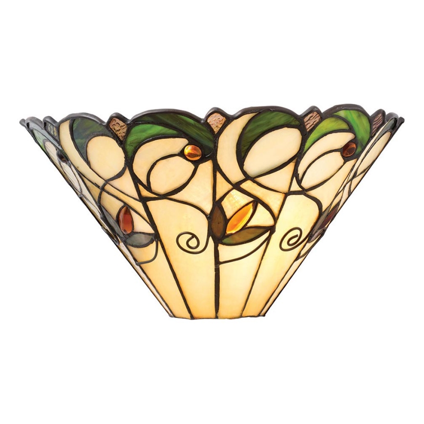 Endon 64198 - Wandleuchte Tiffany JAMELIA 1xE14/40W/230V
