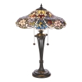 Endon 64326 - Tischlampe Tiffany SULLIVAN 2xE27/60W/230V Ø 40 cm