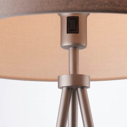 Endon 66987 - Stehleuchte TRI 1xE27/60W/230V beige