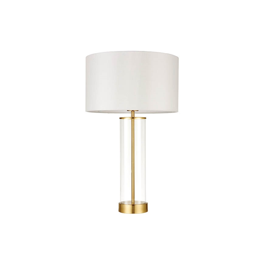 Endon 68802 - Dimmbare Tischlampe mit Touch-Bedienung LESSINA 1xE27/10W/230V gold/weiß