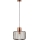 Endon 68986 - Hängeleuchte NICOLA 1xE27/40W/230V kupferfarben