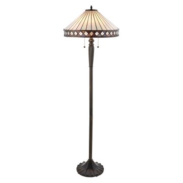Endon 70936 - Stehleuchte FARGO 2xE27/60W/230V Ø 50 cm