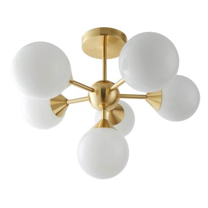 Endon 76501 - Stabpendelleuchte OSCAR 6xG9/5W/230V goldfarben