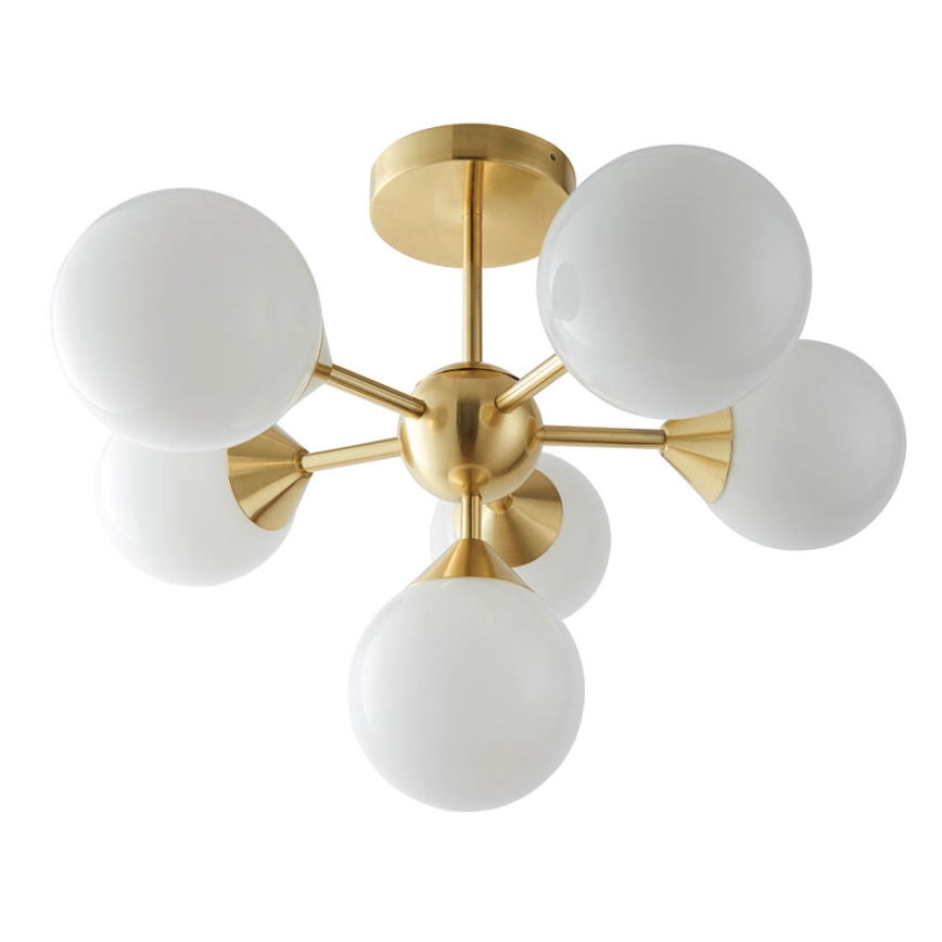 Endon 76501 - Stabpendelleuchte OSCAR 6xG9/5W/230V goldfarben