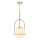 Endon 90844 - Stabpendelleuchte ONTARIO 1xE27/10W/230V Messing