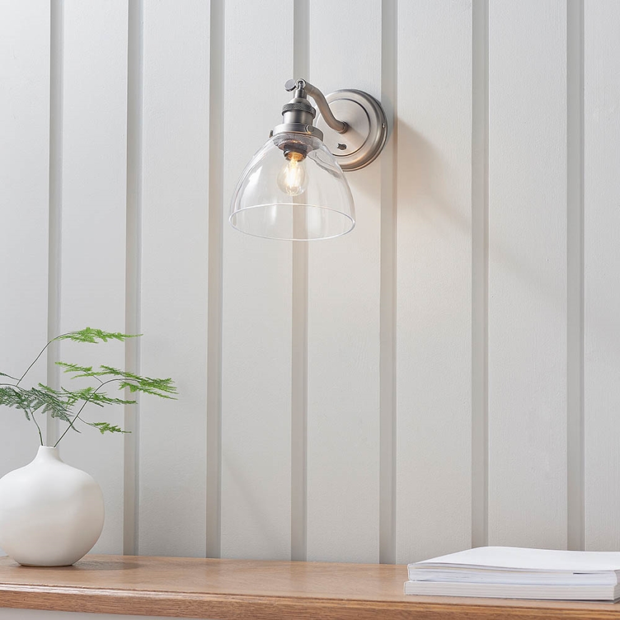 Endon 91739 - Wand-Spotleuchte HANSEN 1xE14/40W/230V mattchrom