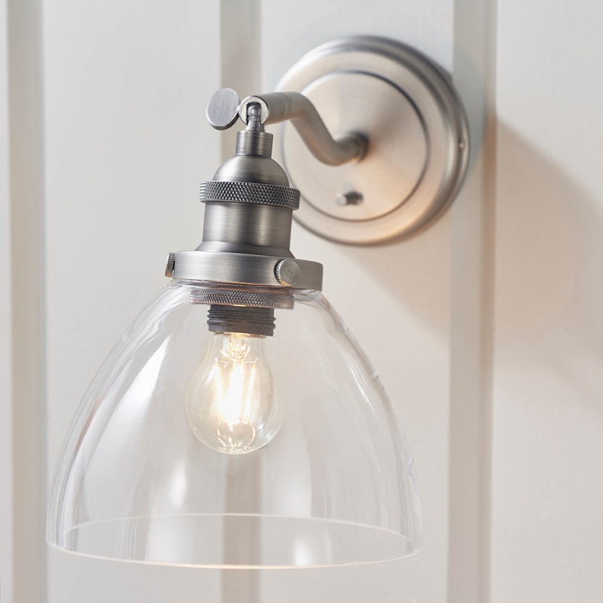 Endon 91739 - Wand-Spotleuchte HANSEN 1xE14/40W/230V mattchrom