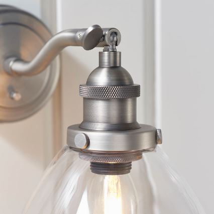 Endon 91739 - Wand-Spotleuchte HANSEN 1xE14/40W/230V mattchrom